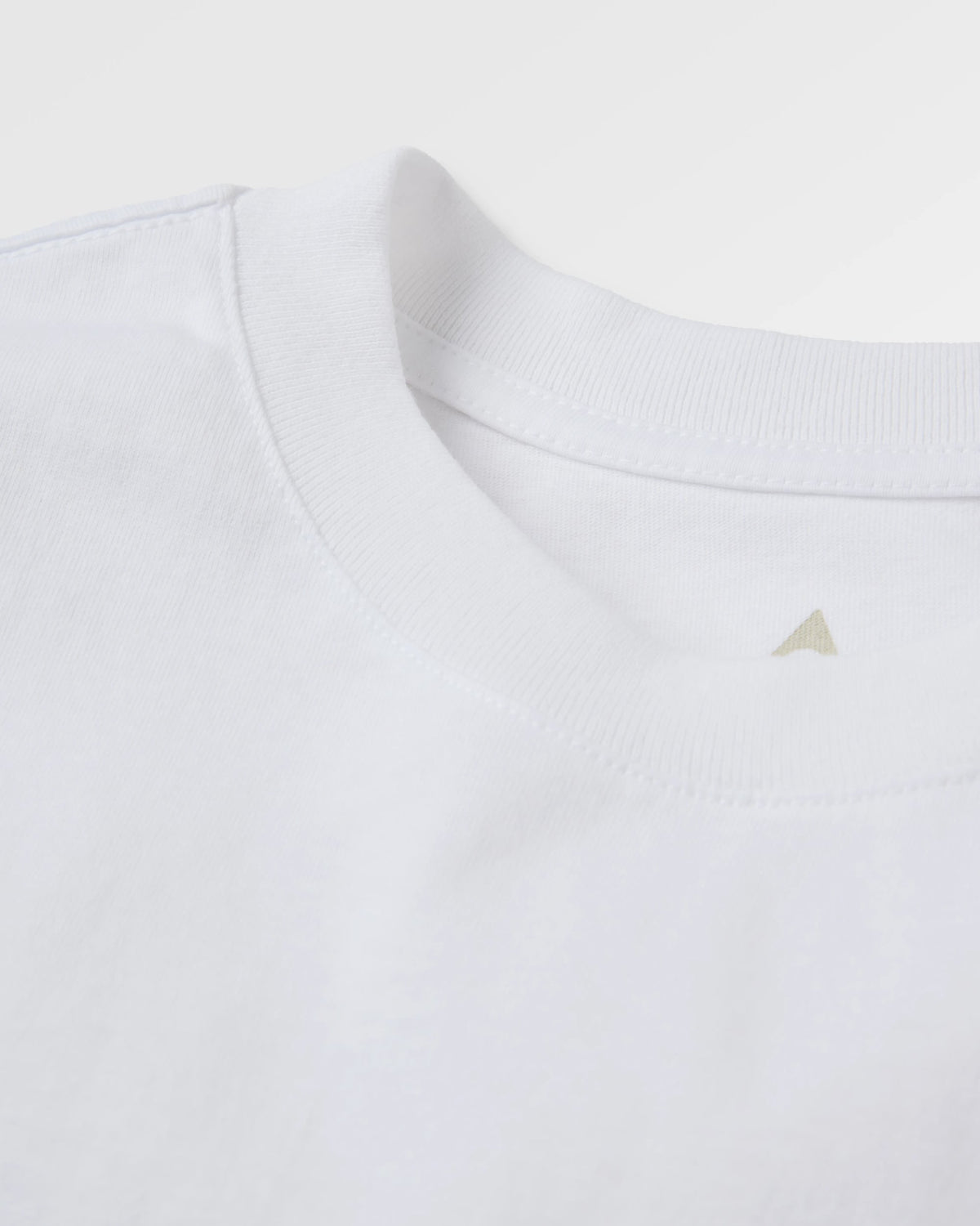 Slow Escape Relaxed Fit T-Shirt - White - Flatlay