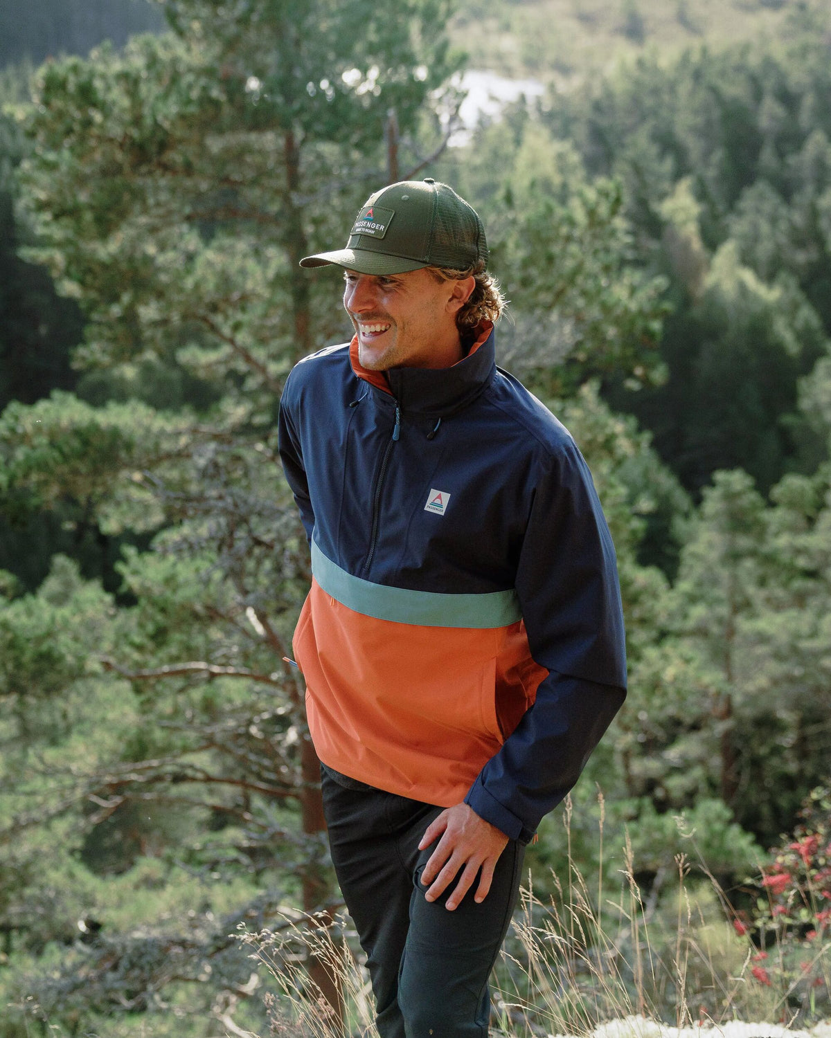 Diablo Waterproof Anorak - Rich Navy - Lifestyle