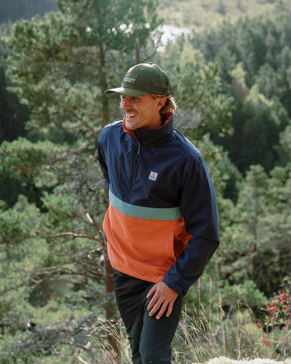 Diablo Waterproof Anorak - Rich Navy - Lifestyle