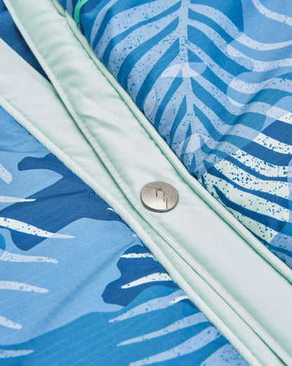 Van Ripstop Blanket - Palm Camo Moonlight - Flatlay