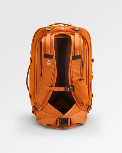 Odyssey Backpack Duffel - Sunrise Orange - Flatlay