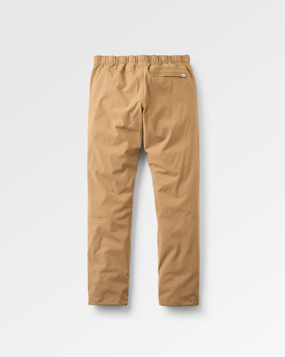 Traveller Trouser - Caramel Brown - Flatlay