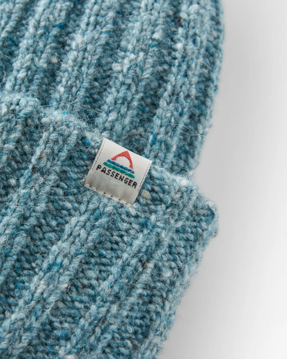 Fisherman Merino Wool Beanie - Arctic - Flatlay