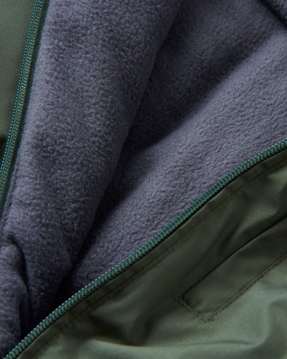 Bundoran Jacket - Fir Tree - Flatlay