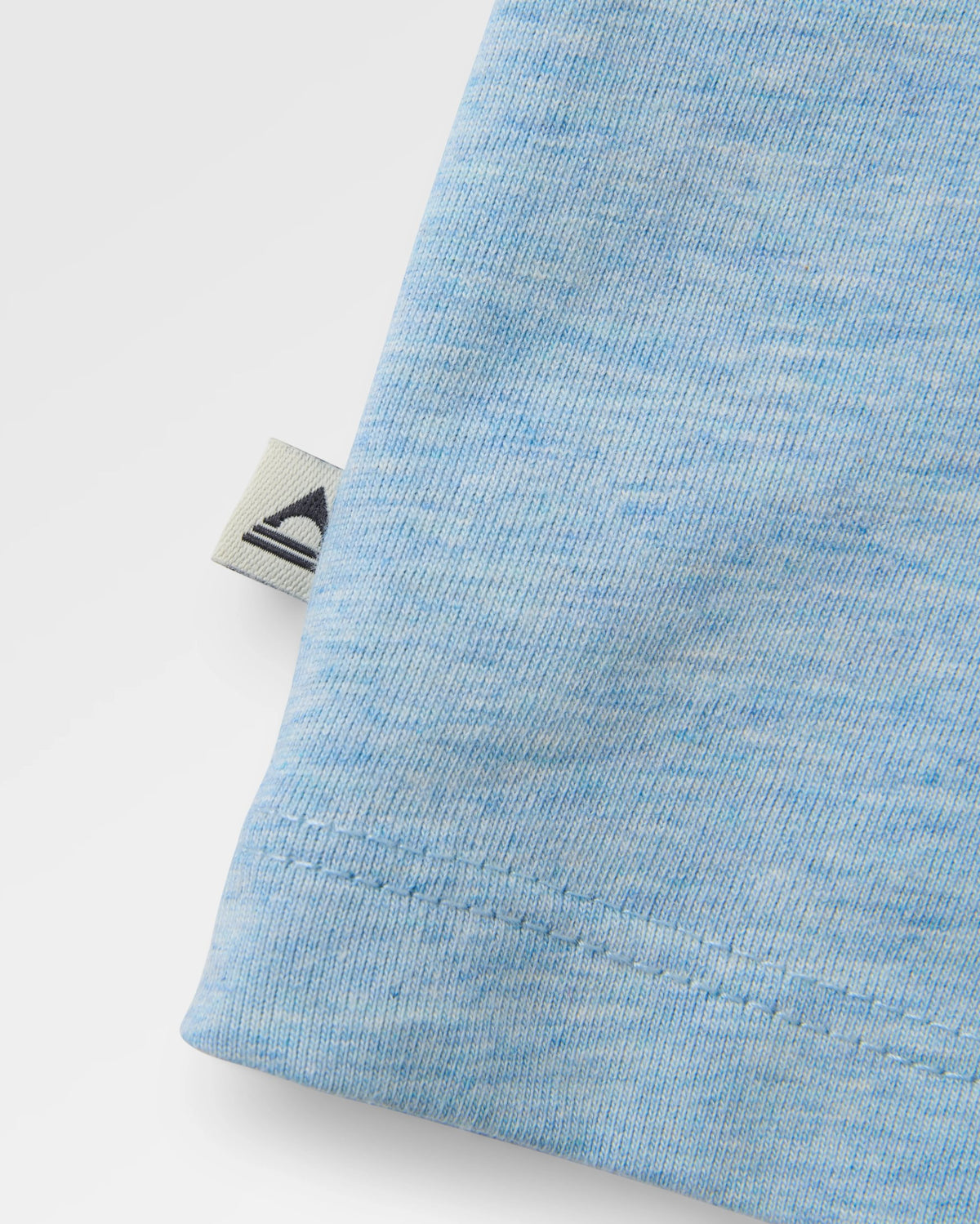 Legacy T-Shirt - Faded Denim Marl - Flatlay
