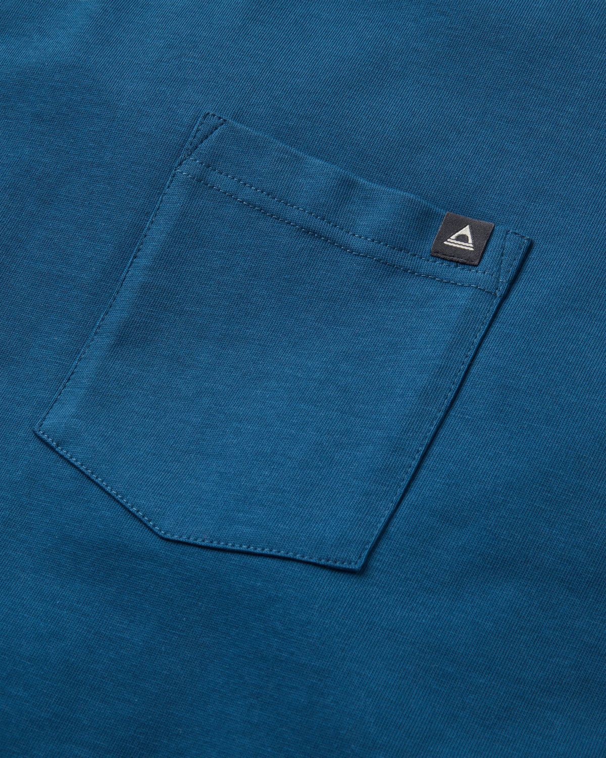 Heritage Relaxed Fit T-Shirt - Dark Denim - Flatlay