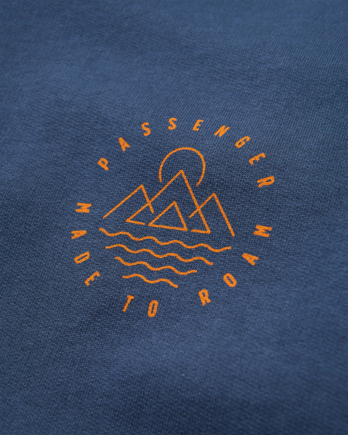 Escapism Regular Fit Sweatshirt - Rich Navy - Flatlay