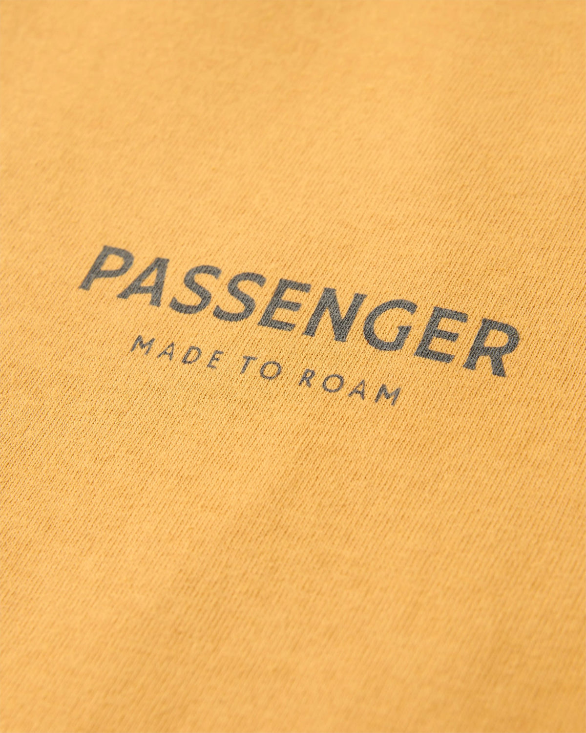 Passenger T-Shirt - Spruce Yellow - Flatlay