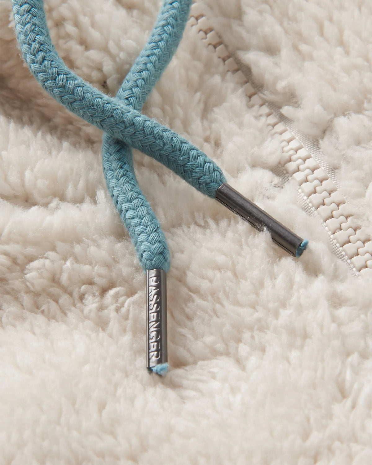 Nestling Polar-Lined Sherpa Fleece - Deep Plum - Flatlay