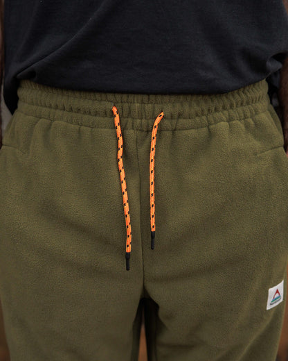 Set Off Polar Fleece Jogger - True Black/ Khaki - Lifestyle