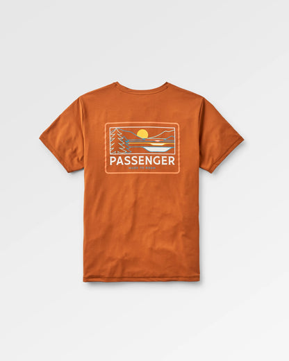 Roamer Men's Drirelease® Active T-Shirt - Glazed Ginger - Flatlay