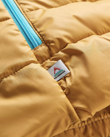 Pow Insulated Jacket - Mustard Gold - Flatlay