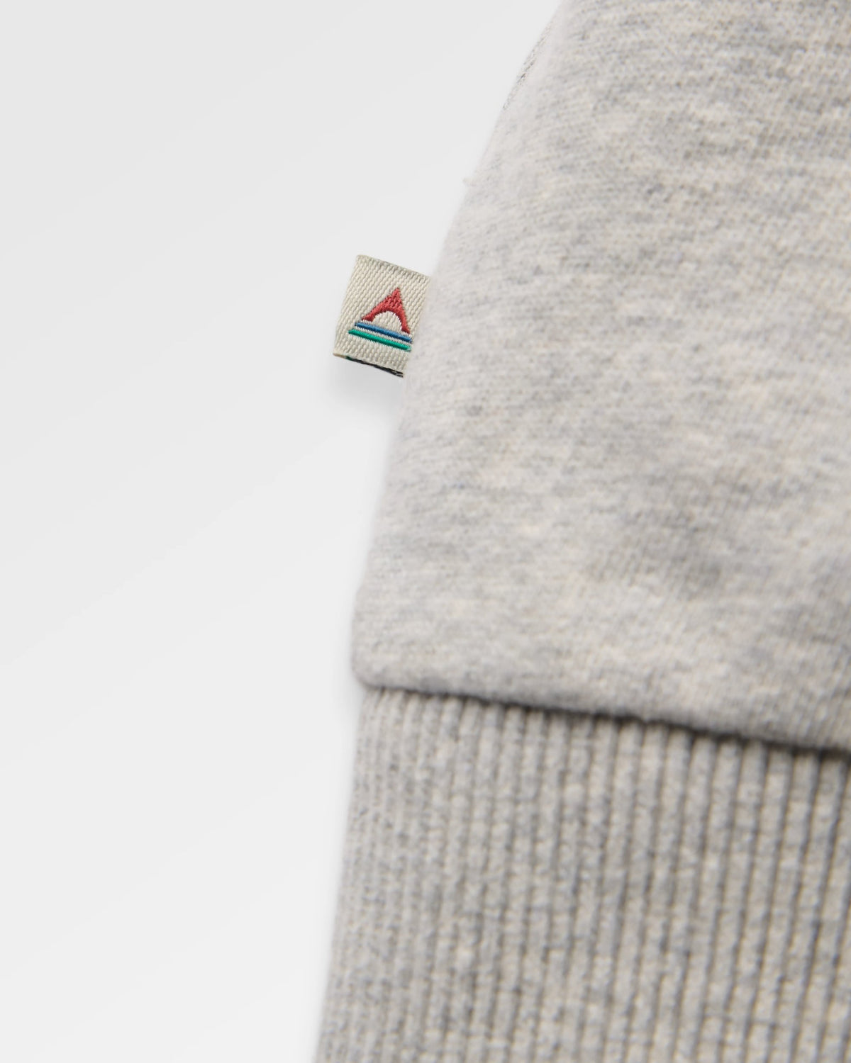 Laidback Hoodie - Grey Marl - Flatlay