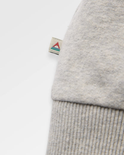 Laidback Hoodie - Grey Marl - Flatlay