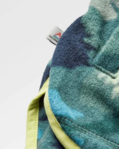 Sorrel Polar Fleece - Alpine Camo Rain Forest - Flatlay