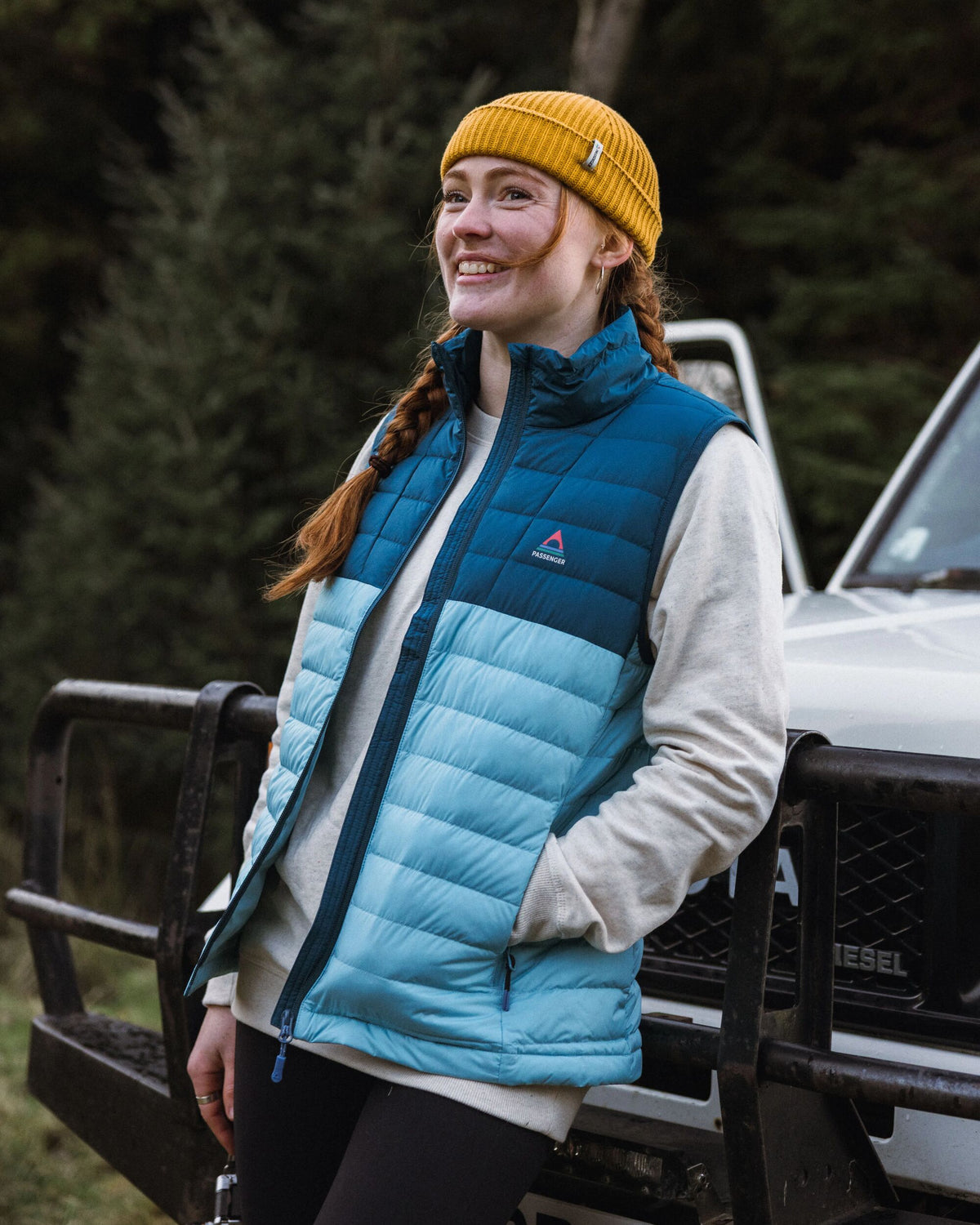 Northstar Down Gilet - Retro Blue/Tidal Blue - Lifestyle