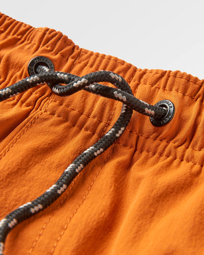 Drifter NetPlus® Swim Lined Short - Sunset Orange - Flatlay