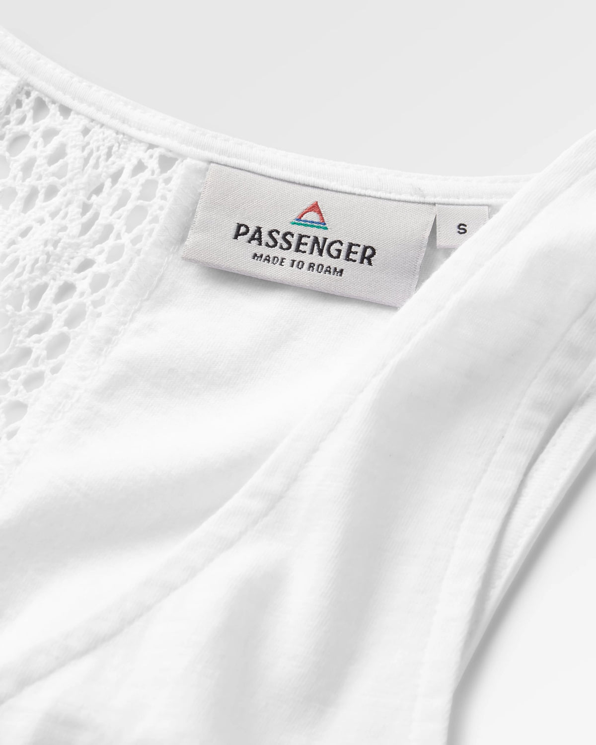 Rivergate Top - White - Flatlay