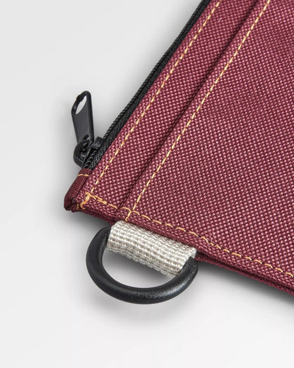 Card Holder - Burgundy - Flatlay