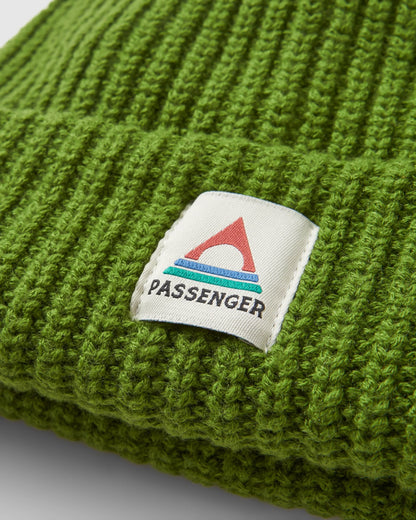 Beechwood Fleece Lined Beanie - Khaki - Flatlay