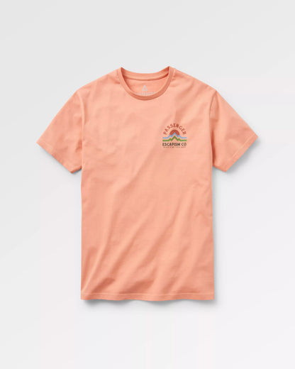 Dumont Relaxed Fit T-Shirt - Tawny Peach - Flatlay