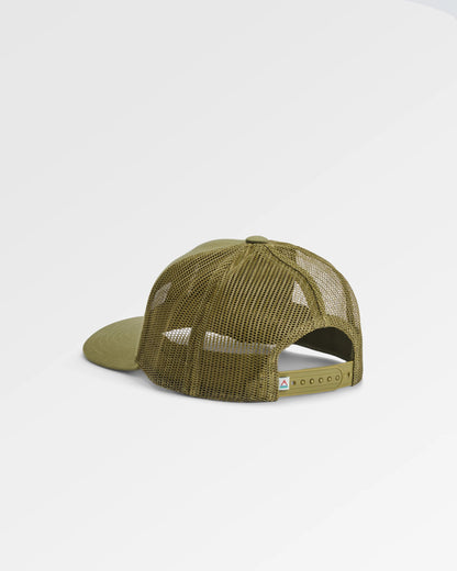 Roamer Mesh Trucker Cap - Khaki - Flatlay