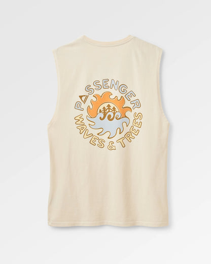 Dune Men's Vest - Birch - Flatlay