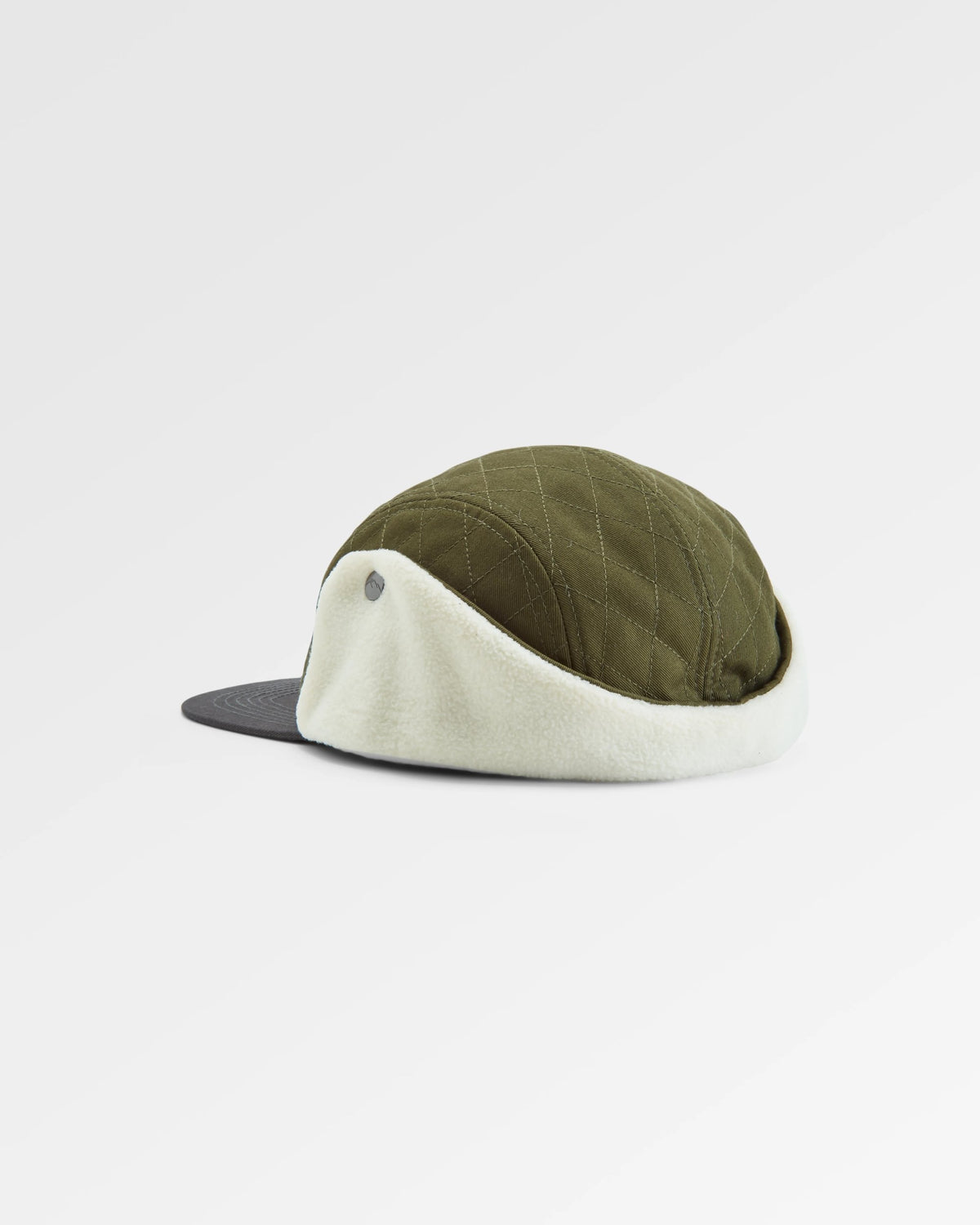 Nightfall Polar Fleece Lined Hat - Dusty Olive - Flatlay