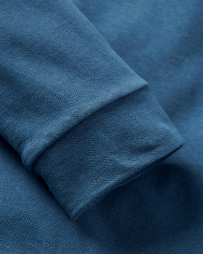 Wander LS T-Shirt - Dark Denim - Flatlay