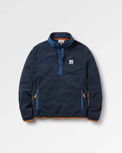 Adrift Polar Fleece - Deep Navy - Flatlay