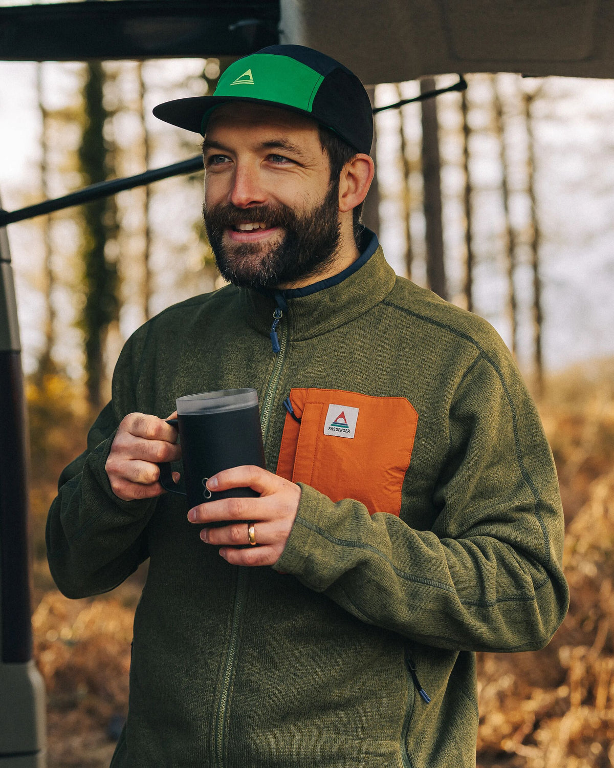 Hudson Polartec® Fleece - Khaki - Lifestyle