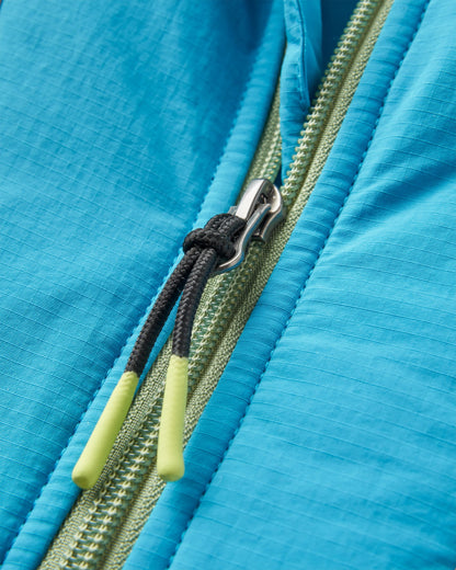 Ocean Insulated Anorak - Bluejay/Feather - Flatlay