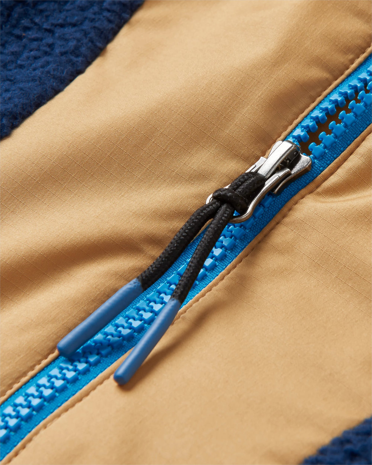 Maren 1/2 Zip Sherpa Fleece - Bluejay - Flatlay