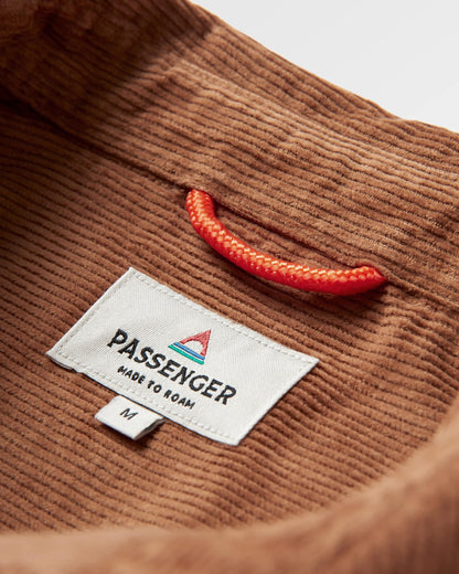 Backcountry Corduroy Shirt - Toffee - Flatlay