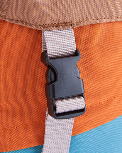 Boondocker 18L Backpack - Arctic/Retro Orange - Flatlay
