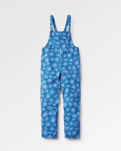 Meadows Cotton Corduroy Dungarees - Seaweed Blue Steel - Flatlay