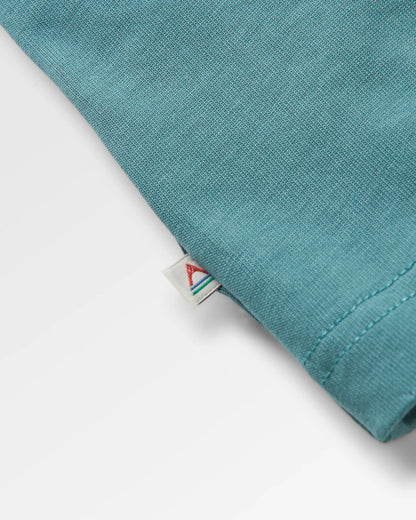 Vita Relaxed Fit T-Shirt - Deep Ocean - Flatlay