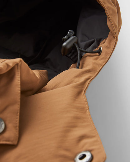 Grounded Down Jacket - Toffee - Flatlay