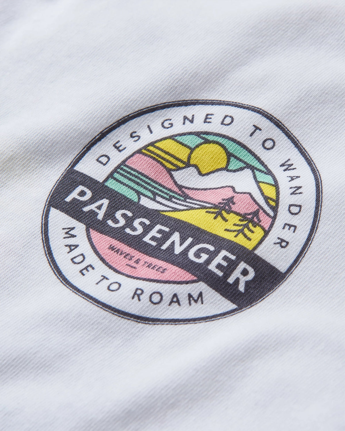 Odyssey Cotton T-Shirt - White - Flatlay
