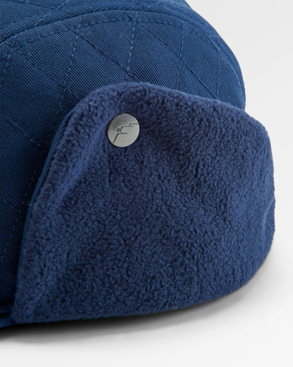 Nightfall Polar Fleece Lined Hat - Tidal Blue - Flatlay