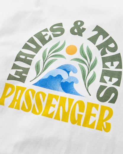 Dawning T-shirt - White - Flatlay