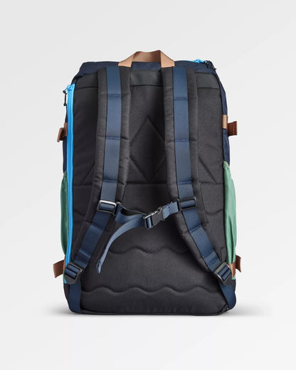 Boondocker 26L Backpack - Deep Navy/Laurel Green - Flatlay