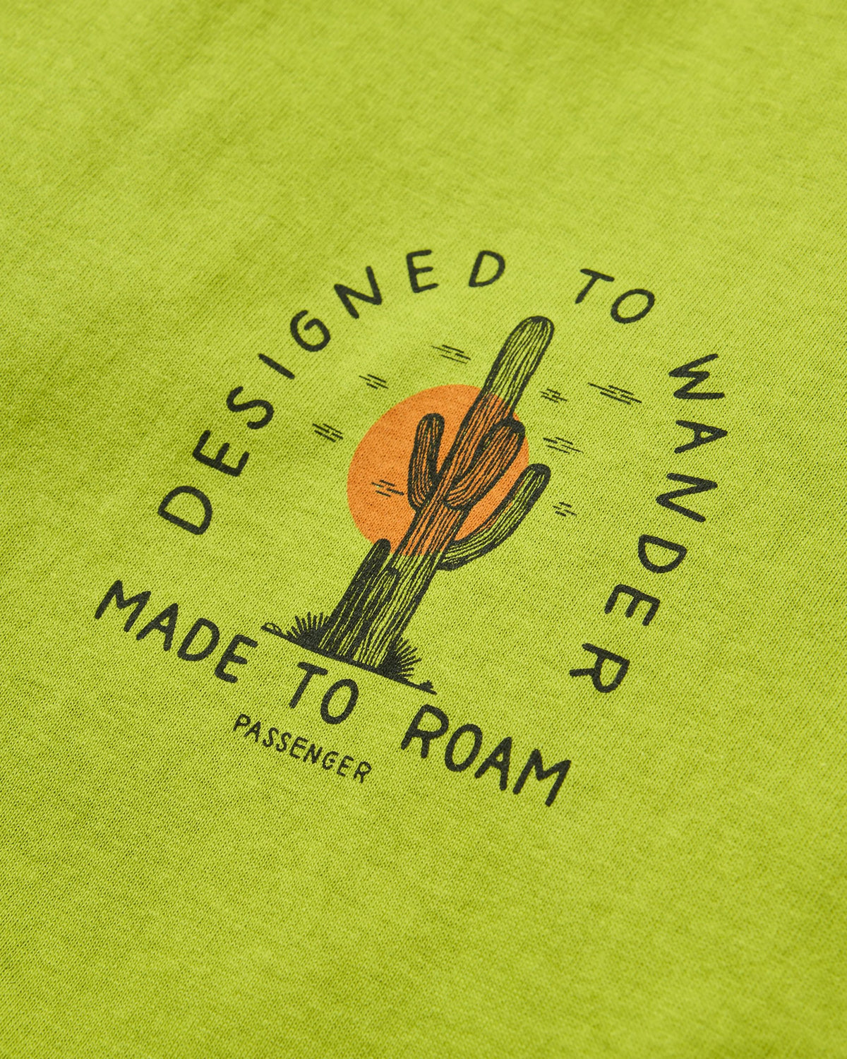 Explore T-Shirt - Tea Green - Flatlay