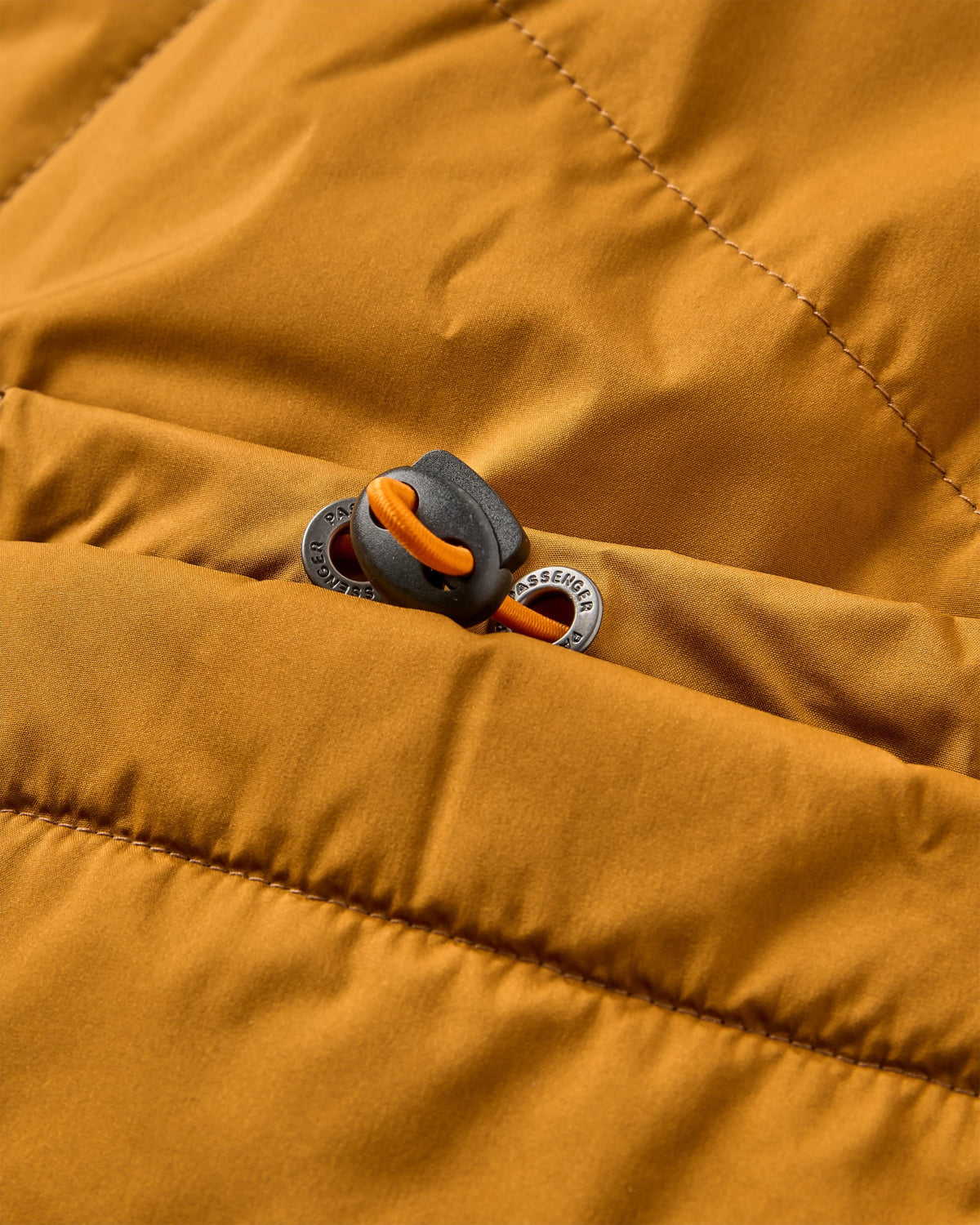 Lucia Sherpa Lined Bomber Jacket - Golden Brown - Flatlay