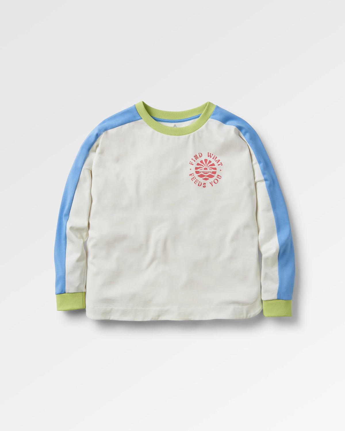 Graze Cotton LS Top - Marshmallow - Flatlay