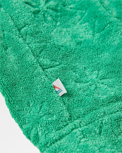 Vibes Textured Short - Green Spruce - Flatlay