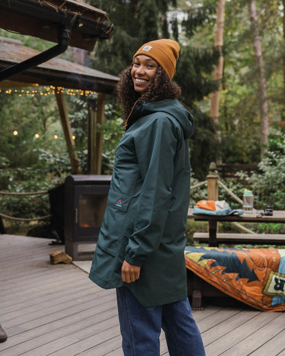 Serein Waterproof Jacket - Dark Fern  - Lifestyle
