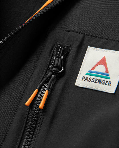 Solitude Polartec® Fleece Hoodie - Black - Flatlay