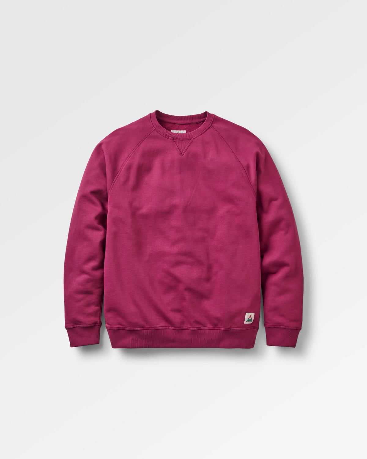 Heritage Men's Sweatshirt - Warm Berry - Flatlay
