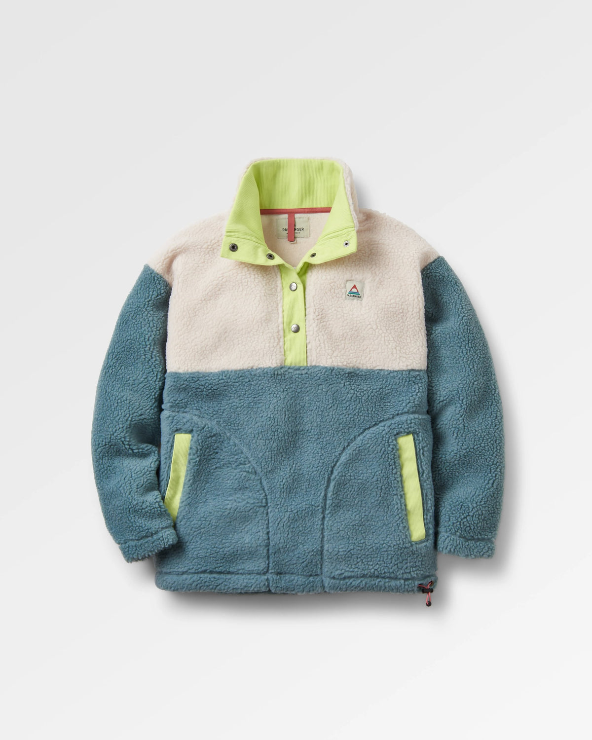 Create Deep-Pile Sherpa Fleece - Arctic - Flatlay
